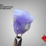 Elegant 12.10 ct Afghan Hackmanite Crystal – Rare Natural