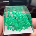 Swat Emerald Rough Lot – 36.35 Carats of Authentic Natural Green