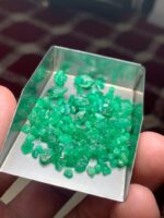 Swat Emerald Rough Lot – 36.35 Carats of Authentic Natural Green - Image 9