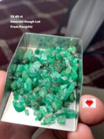 A Majestic 59.40 ct Panjshir Emerald Rough — Nature’s Raw Green Treasure