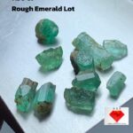 7.30ct Panjshir Emerald Rough Lot – Untouched Green Gems from Afghanistan (10x4x3mm)