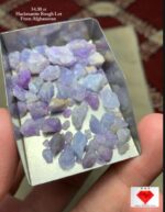 The Light-Responsive Gemstone – 54.30ct Afghan Hackmanite Rough Lot (10.72 × 9.15 × 5.80 mm)