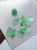 7.30ct Panjshir Emerald Rough Lot – Untouched Green Gems from Afghanistan (10x4x3mm) - Image 2