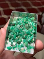 A Majestic 59.40 ct Panjshir Emerald Rough — Nature’s Raw Green Treasure - Image 5