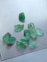 7.30ct Panjshir Emerald Rough Lot – Untouched Green Gems from Afghanistan (10x4x3mm) - Image 5