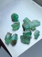 7.30ct Panjshir Emerald Rough Lot – Untouched Green Gems from Afghanistan (10x4x3mm) - Image 7