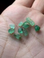 7.30ct Panjshir Emerald Rough Lot – Untouched Green Gems from Afghanistan (10x4x3mm) - Image 8