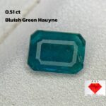 Discover the Beauty of a 0.51 Ct Bluish-Green Hauyne: A Gemstone of Rarity and Elegance
