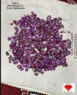 Afghan Ruby Rough Lot – 1160 Carats Overview