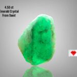 4.50 ct Natural Emerald Crystal from Swat – Raw & Radiant Green Gemstone