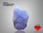 Exceptional 48.50ct Hackmanite Crystal from Afghanistan