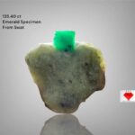 Natural Power and Prestige - 135.40-Carat Swat Emerald Specimen