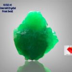 10.50ct Swat Emerald Crystal – Large Natural Untreated Gem (14.53×12.51×9.65 mm)