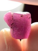 12.965ct African Ruby Crystal  Natural Red Corundum - Image 3