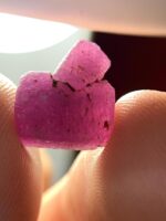 12.965ct African Ruby Crystal  Natural Red Corundum - Image 4