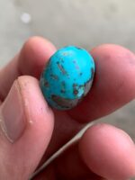 19.80 Carat Afghan Turquoise Cabochon – Vivid Sky-Blue Gemstone - Image 3