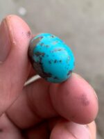 19.80 Carat Afghan Turquoise Cabochon – Vivid Sky-Blue Gemstone - Image 4