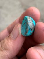 19.80 Carat Afghan Turquoise Cabochon – Vivid Sky-Blue Gemstone - Image 5