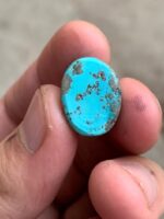 19.80 Carat Afghan Turquoise Cabochon – Vivid Sky-Blue Gemstone - Image 6
