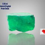 Exploring the Charm of a 3.35ct Emerald Crystal: 8.86 x 8.12 x 5.40mm