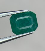 Exquisite 0.690 Ct Emerald Cut Green Hauyne: A Rare Gemstone of Distinction - Image 2