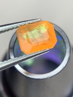 Exquisite 0.690 Ct Emerald Cut Green Hauyne: A Rare Gemstone of Distinction - Image 9