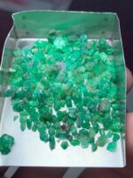 Exploring a 35.65ct Emerald Rough Lot: Swat Region, 8.09 x 6.18 x 6.32mm - Image 6