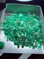 Exploring a 35.65ct Emerald Rough Lot: Swat Region, 8.09 x 6.18 x 6.32mm - Image 10