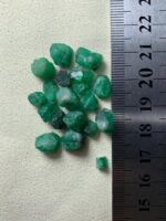 Raw Elegance: 39.35 ct Swat Emerald Rough (9.52 × 8.10 × 6.19 mm) - Image 8
