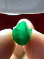 5.17ct Natural Emerald Crystal – Swat Pakistan | Uncut Raw Green Gemstone 11.79×8.70×8.51mm - Image 10