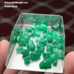 Inside a 39.51 Carat Swat Emerald Rough Lot: Nature in Its Raw Form