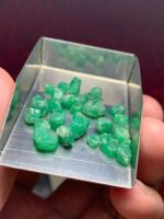 Majestic 28.85 ct Swat Emerald Rough: Uncut Natural Beauty (9.17 × 8.19 × 5.28 mm) - Image 3
