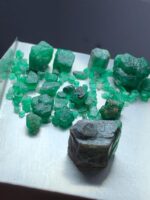 35.60ct Rough Emerald Lot from Swat Valley – Natural Crystals (12.41 × 10.24 × 8.57 mm) - Image 4