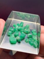Majestic 28.85 ct Swat Emerald Rough: Uncut Natural Beauty (9.17 × 8.19 × 5.28 mm) - Image 6