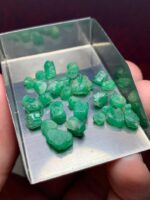 Majestic 28.85 ct Swat Emerald Rough: Uncut Natural Beauty (9.17 × 8.19 × 5.28 mm) - Image 9