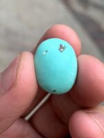 14.57 Carat Afghan Turquoise Gemstone, Vivid Blue Hue - Image 12