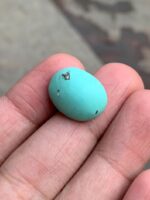 14.57 Carat Afghan Turquoise Gemstone, Vivid Blue Hue - Image 5