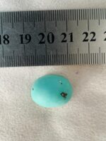 14.57 Carat Afghan Turquoise Gemstone, Vivid Blue Hue - Image 8