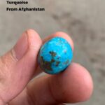 Discover the Beauty of Afghan Turquoise: 24.60 Carats of Nature’s Art