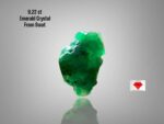 9.22ct Swat Emerald Crystal – Natural Uncut Gemstone