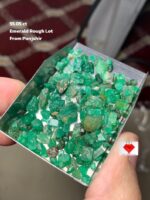 Exceptional 55.05 ct Panjshir Emerald Rough — Nature’s Masterpiece