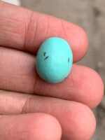 16.90 ct Afghan Turquoise Cabochon: A Tall, Elegant Dome With Timeless Character - Image 6