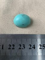 16.90 ct Afghan Turquoise Cabochon: A Tall, Elegant Dome With Timeless Character - Image 8