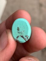 16.90 ct Afghan Turquoise Cabochon: A Tall, Elegant Dome With Timeless Character - Image 9