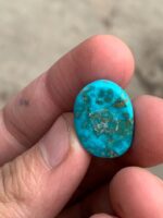 Exquisite Afghan Turquoise: A 25.32 ct Cabochon Gem - Image 5
