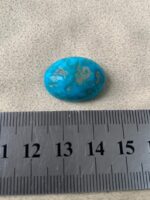 Exquisite Afghan Turquoise: A 25.32 ct Cabochon Gem - Image 11