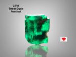 2.17 ct Swat Emerald Crystal — Small, Natural, and Radiant