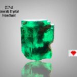 2.17 ct Swat Emerald Crystal — Small, Natural, and Radiant