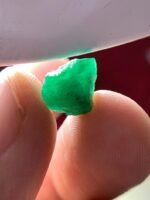 6.05 ct Swat Emerald Crystal (9.36 × 8.96 × 8.34 mm) – Natural Untreated Green Beryl from Northern Pakistan - Image 2