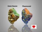 Most Rare 29 ct Green Hauyne specimen combined with Pyrite from Badakhshan, Afghanistan